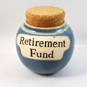 Vintage Pottery Cork Bank